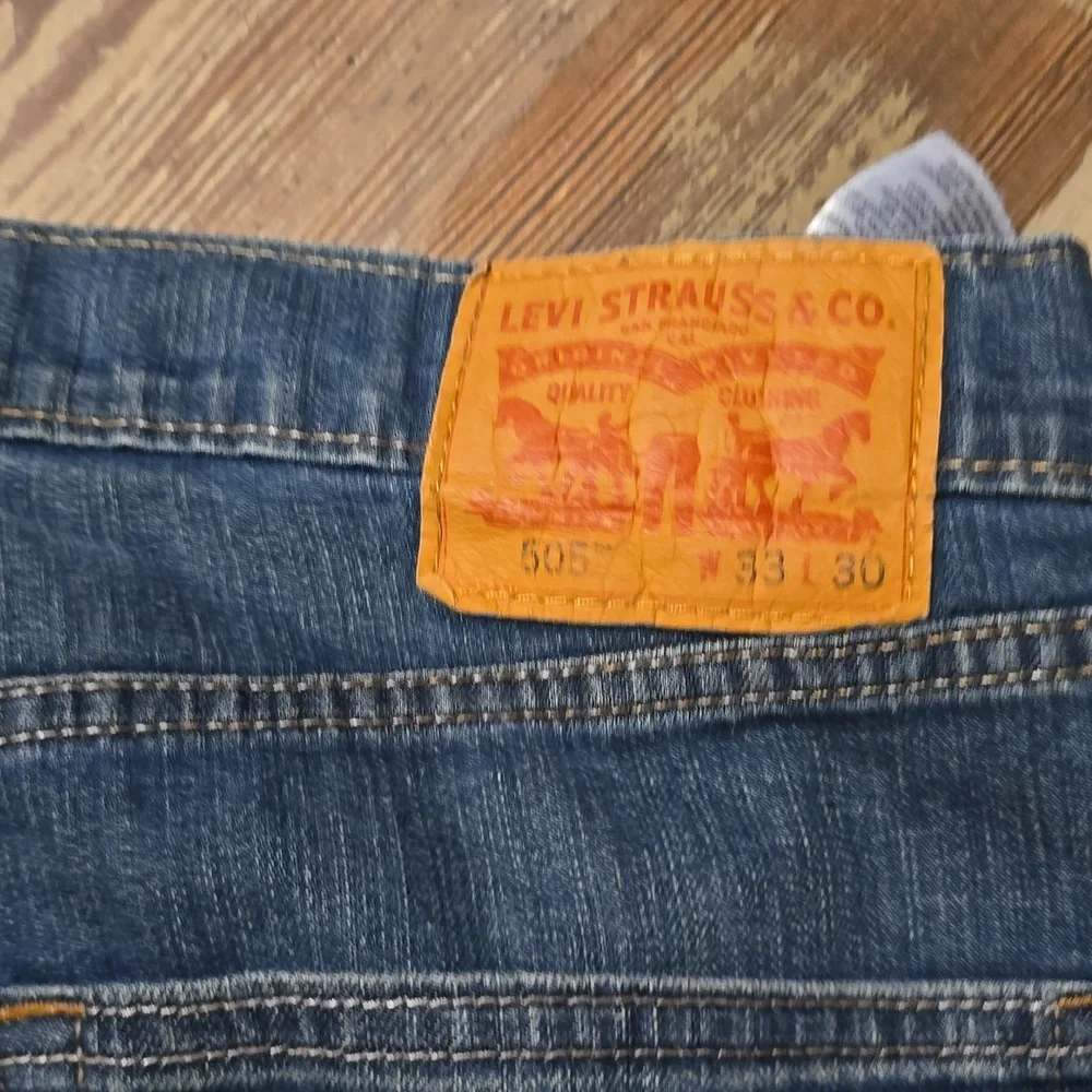 Levi's‎ 505 Denim Blue Jeans Mens Size 33/30